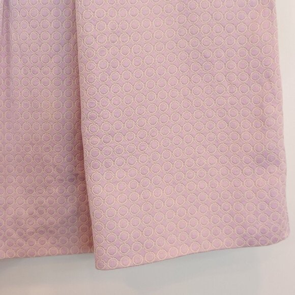 J Crew Women Skirt Purple Sz 4 Pleats Skater Lined Preppy Classic Pastel Easter - Picture 7 of 13